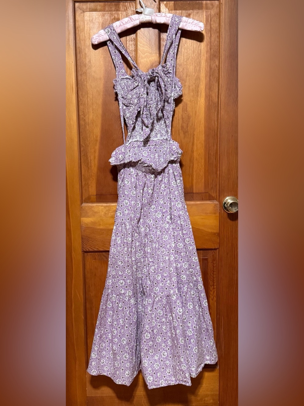 Sea New York~Lavender Ida Apron Dress~Size S~$395~ - Picture 6 of 7